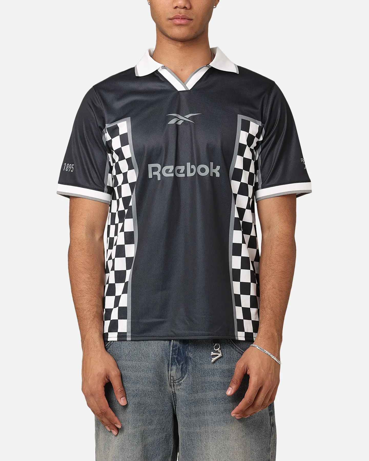 Reebok Chequered Heritage Jersey Black/White
