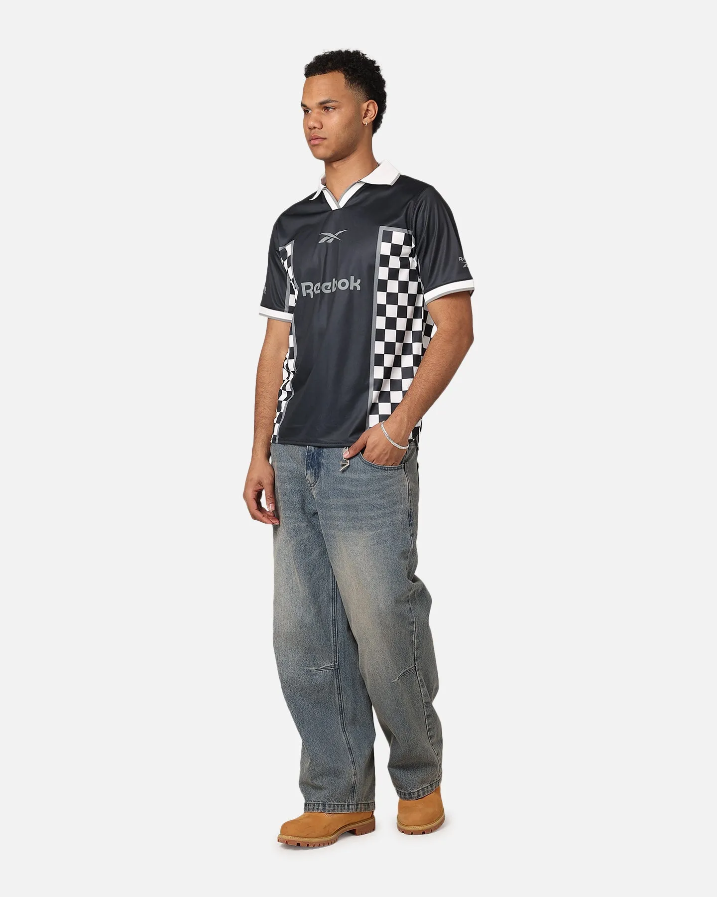 Reebok Chequered Heritage Jersey Black/White