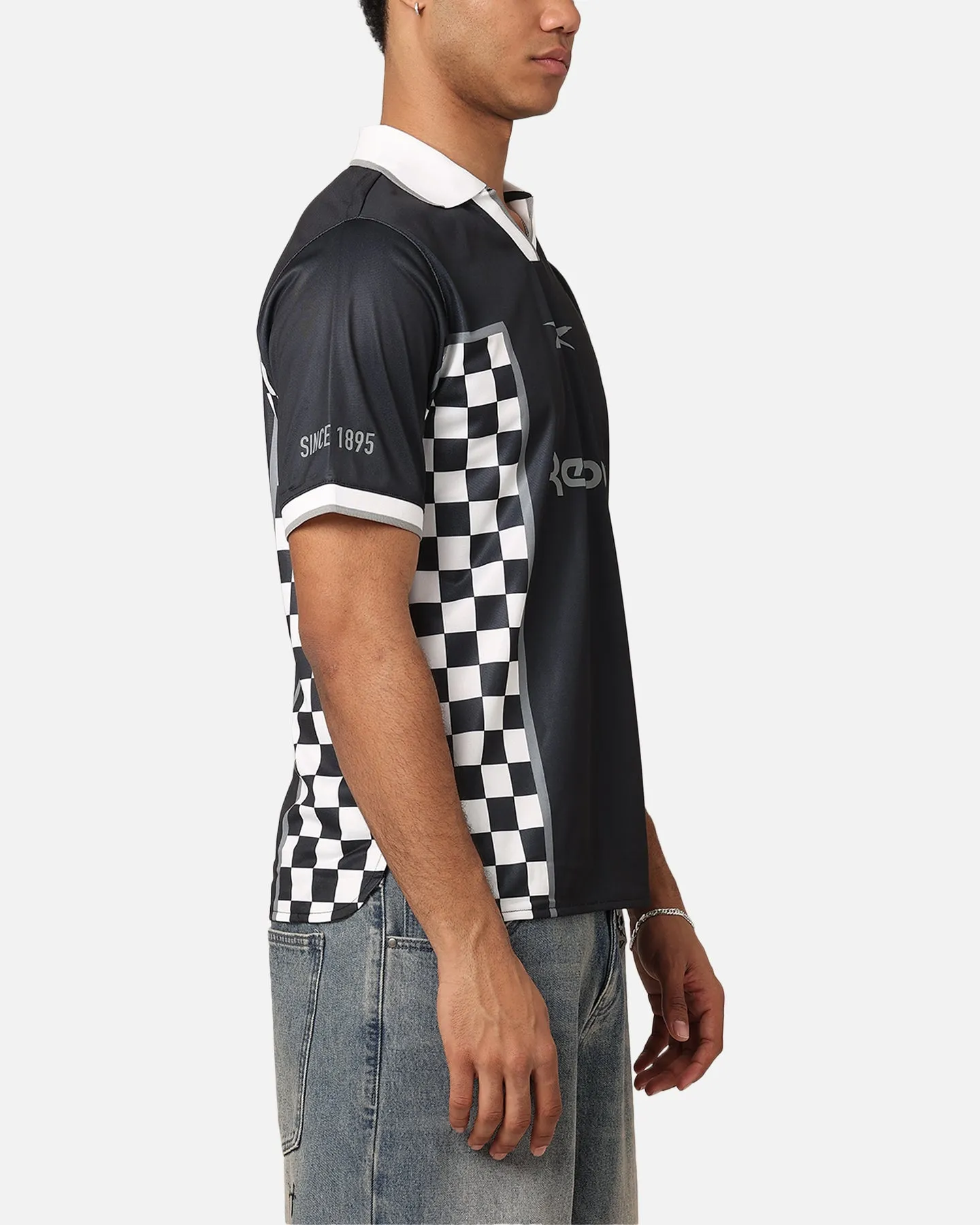 Reebok Chequered Heritage Jersey Black/White