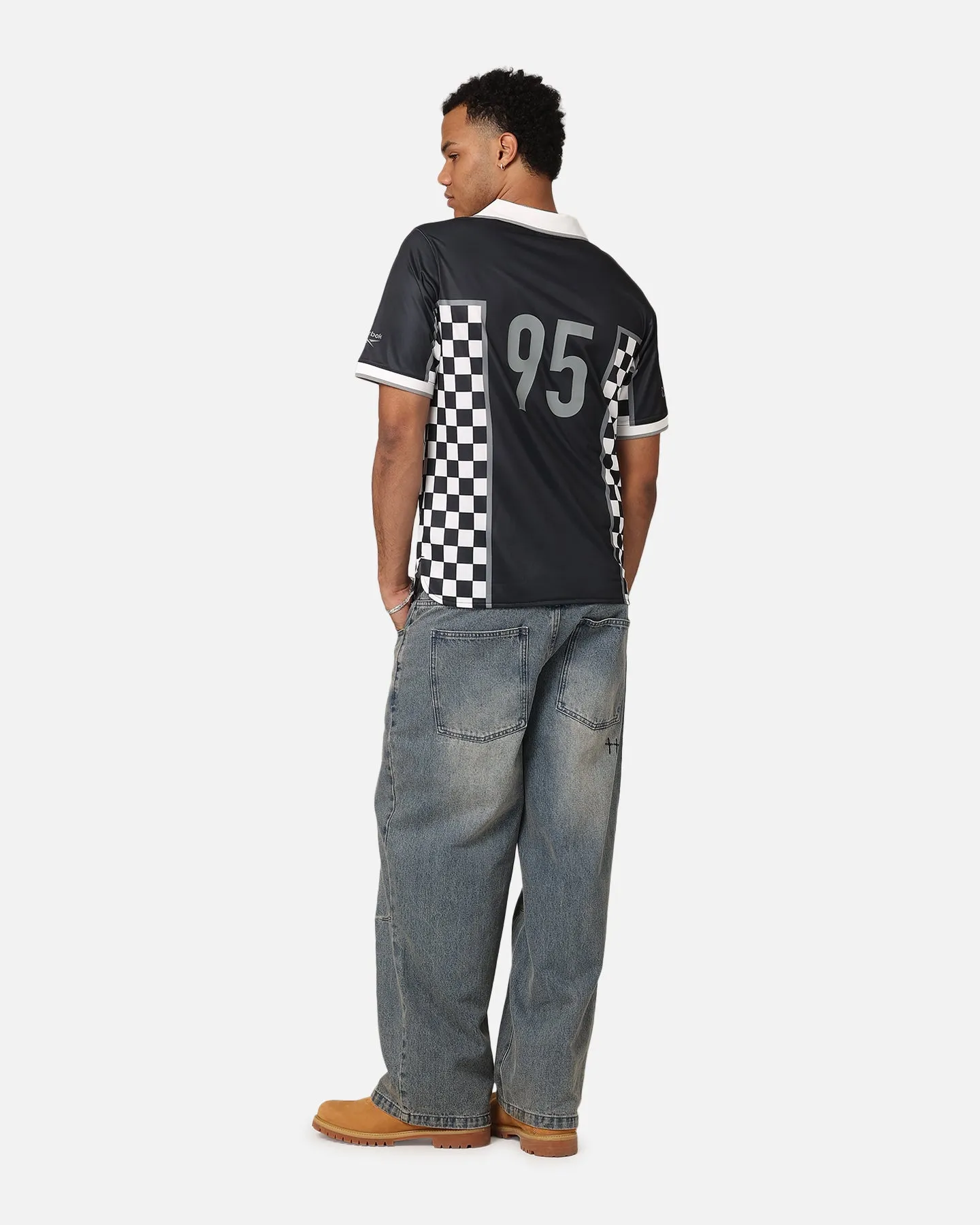 Reebok Chequered Heritage Jersey Black/White