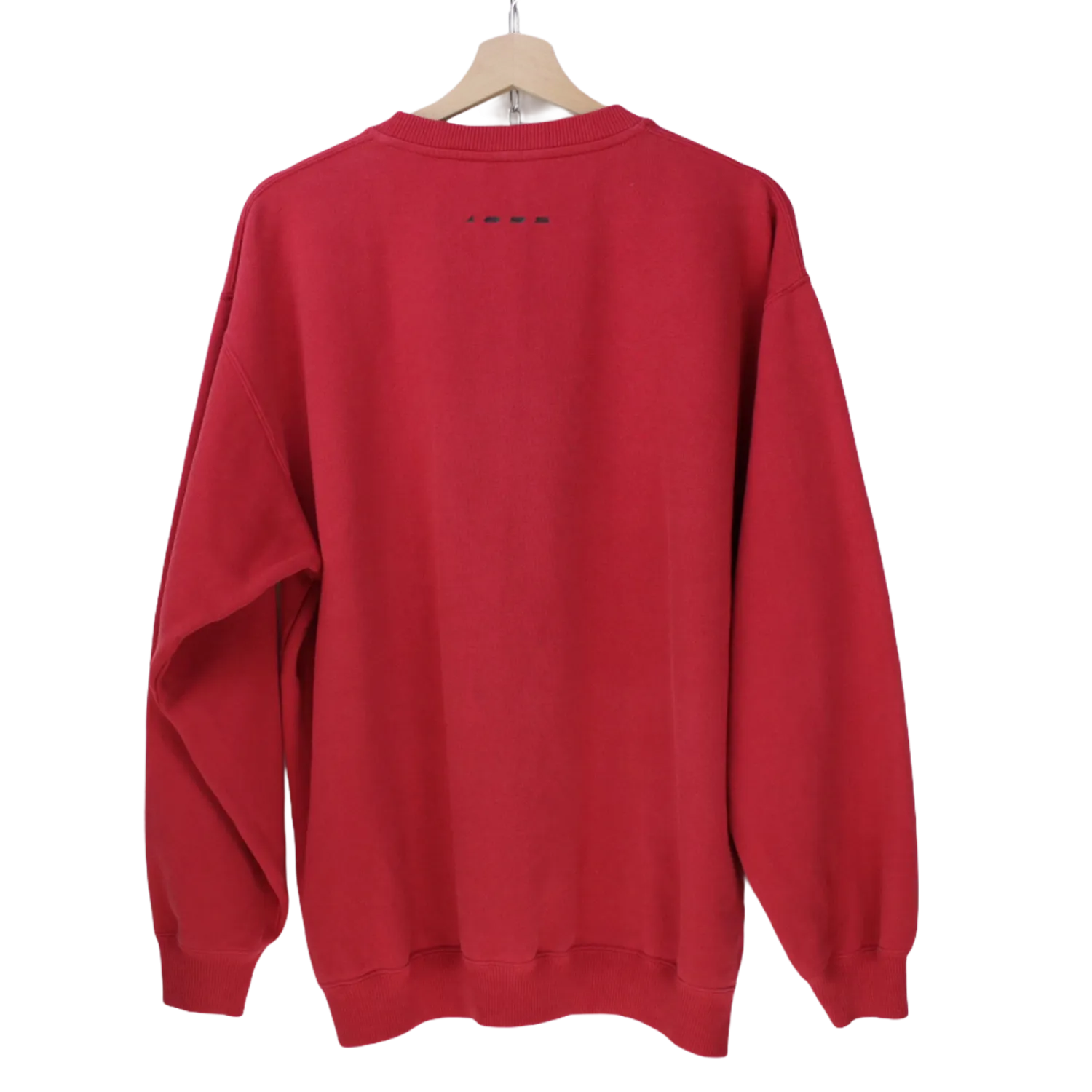 REEBOK: RED PULLOVER : M / L