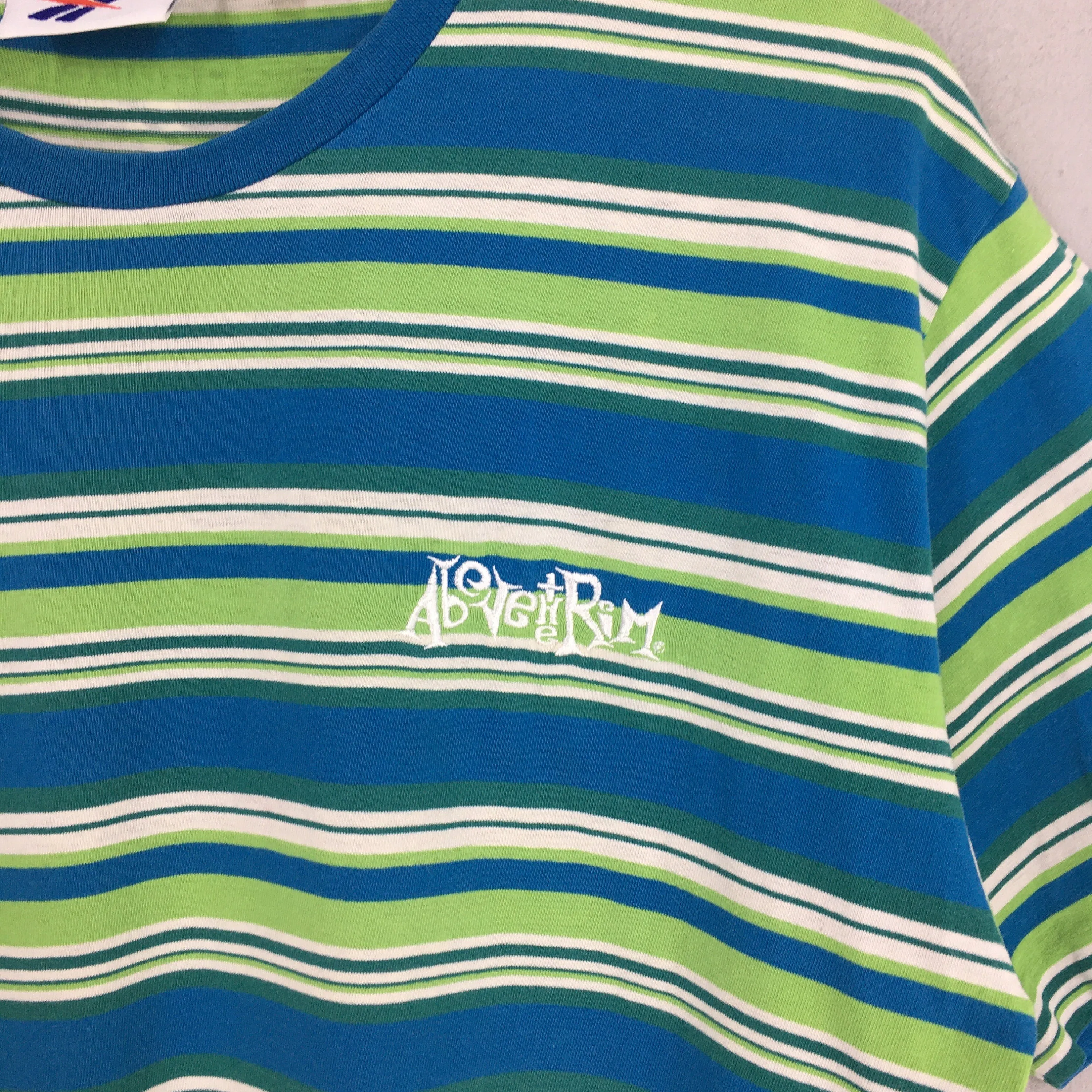 Reebok Sportswear Multicolor Stripes T shirt Medium