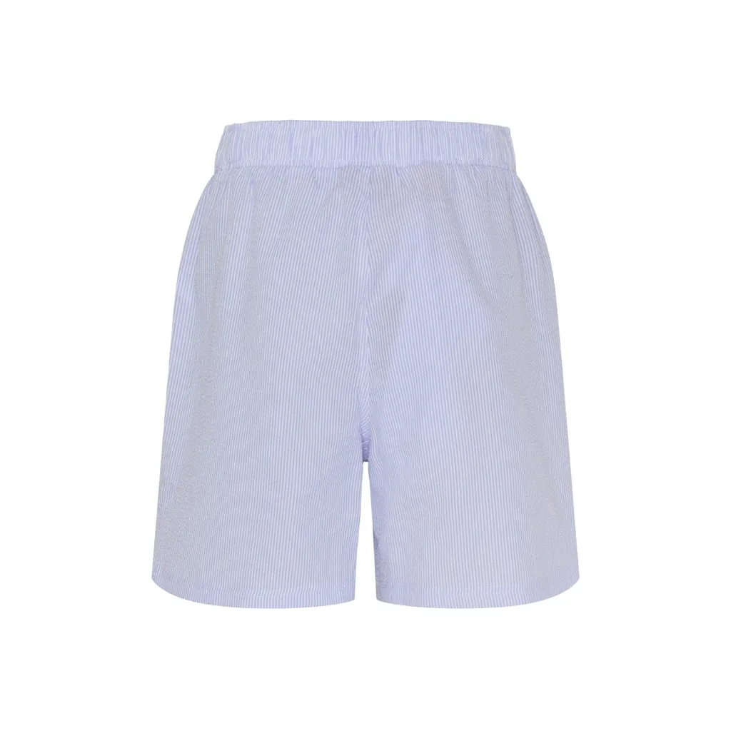 Shandie Shorts - Hvid/Lyseblå