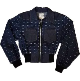 SLASHED DENIM JACKET
