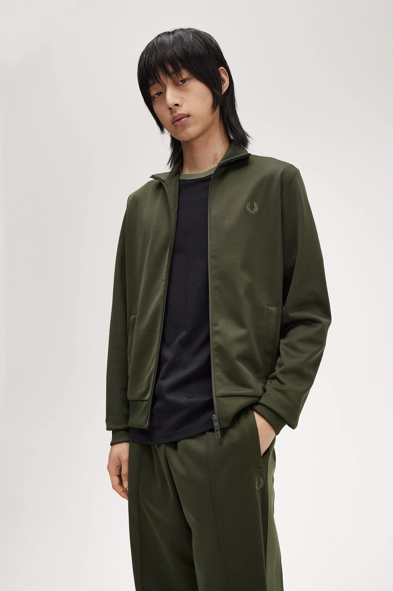 TAPE DETAIL TRACK JACKET