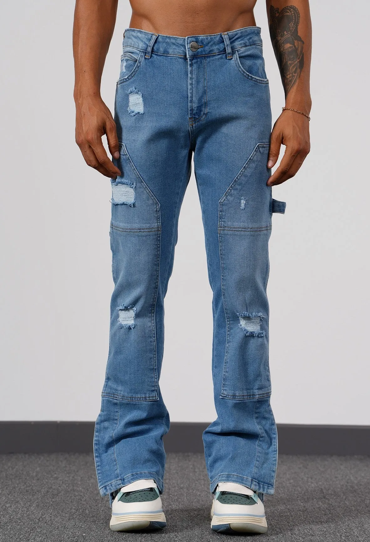THE TRESUR FLARED JEANS