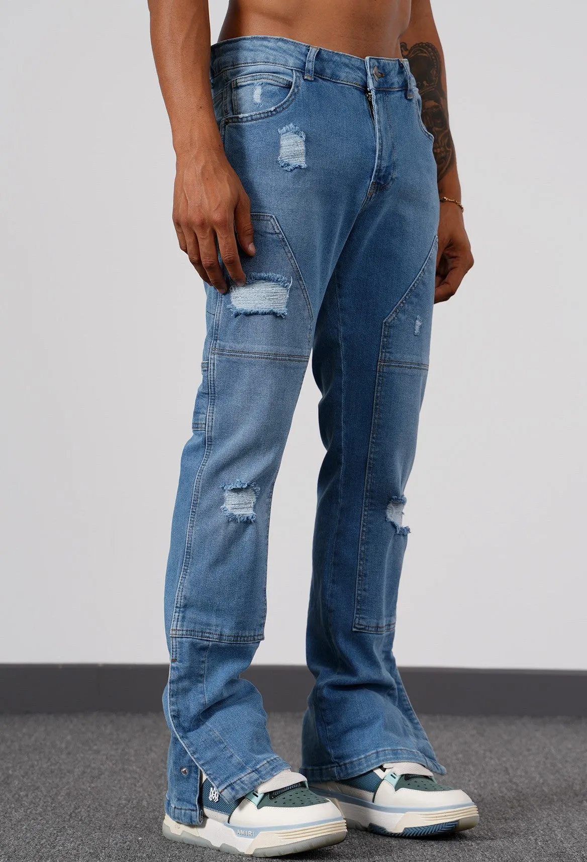 THE TRESUR FLARED JEANS
