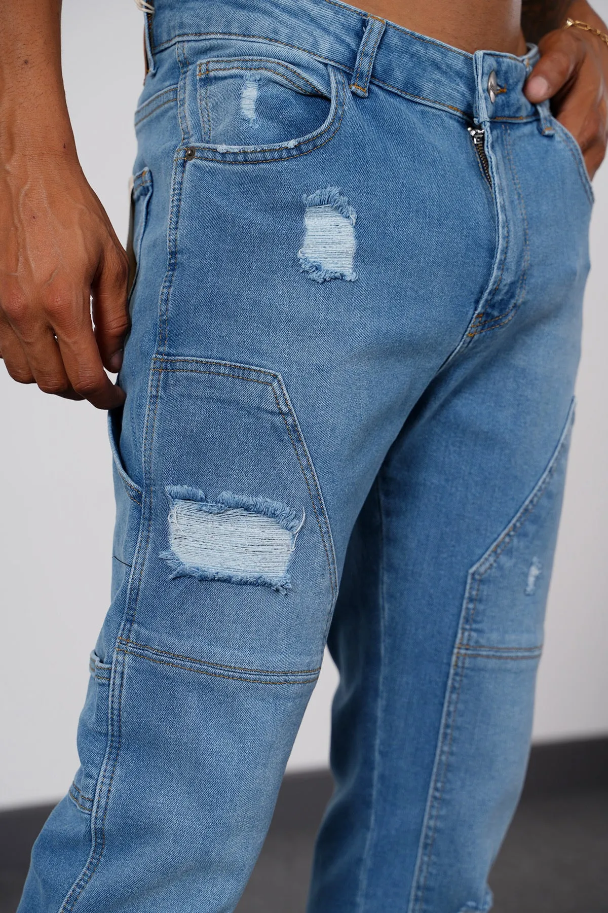 THE TRESUR FLARED JEANS