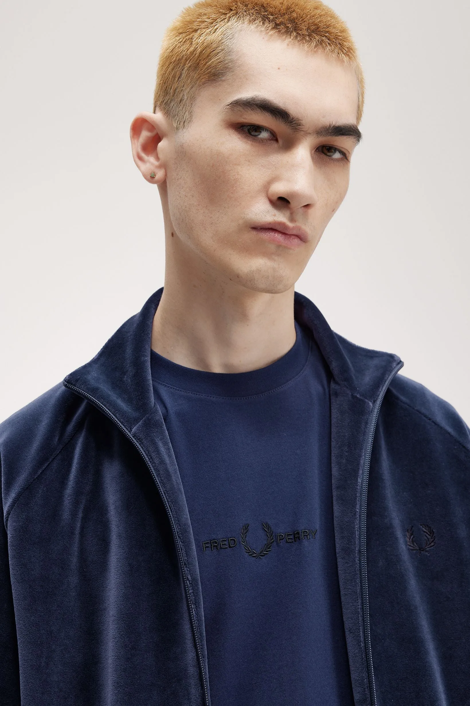 VELOUR TRACK JACKET