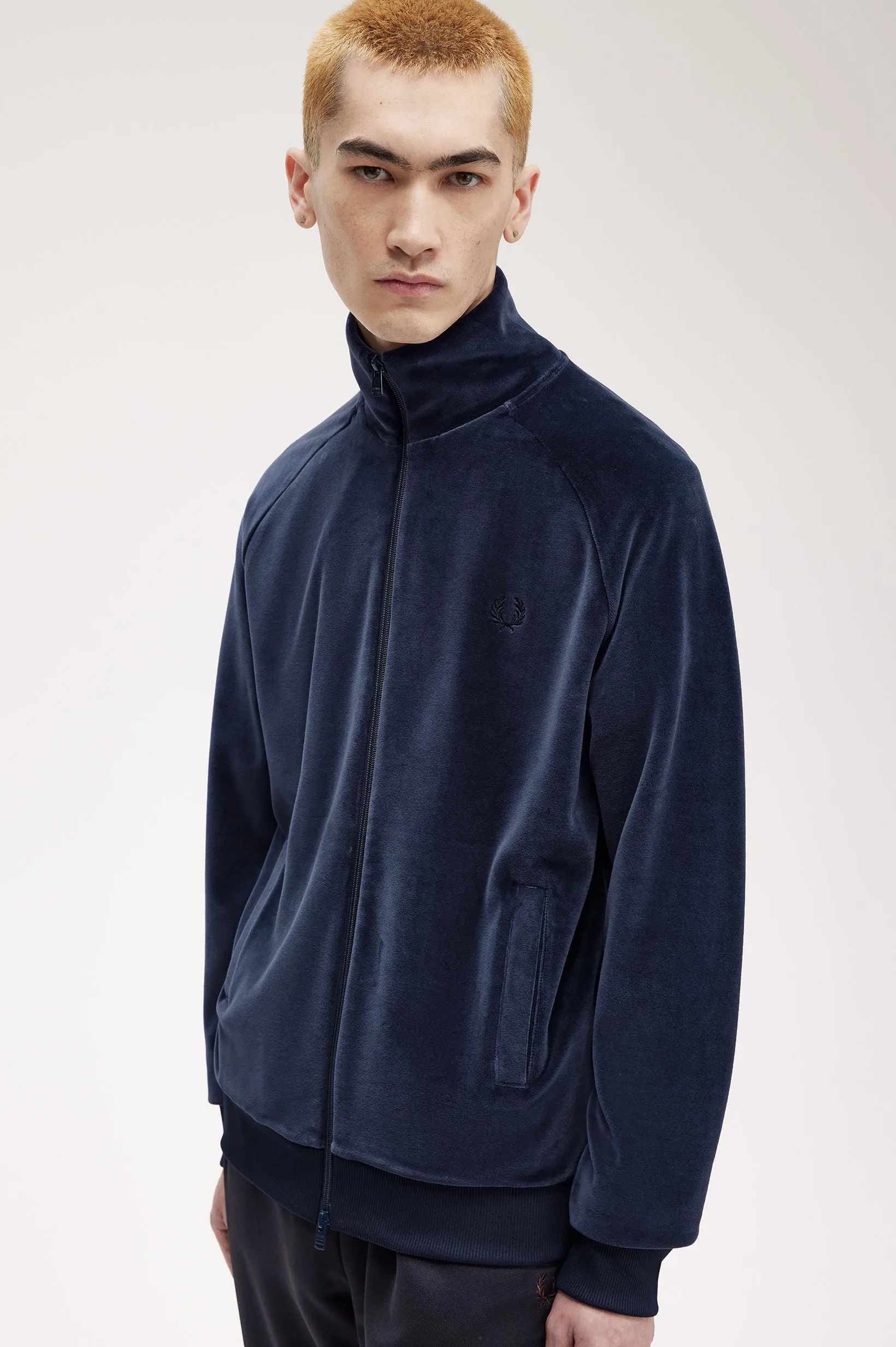 VELOUR TRACK JACKET