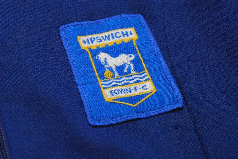 Vintage Adidas Ipswich Town FC Track Jacket Large
