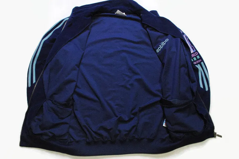 Vintage Adidas One World Track Jacket Large