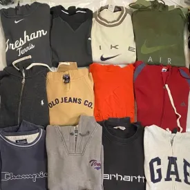 Vintage branded sweatshirts 50 pcs S021