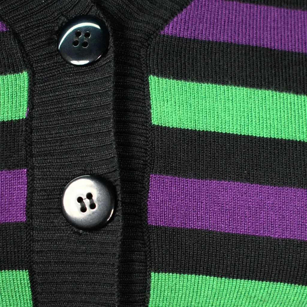 Witching Hour Striped Cardigan