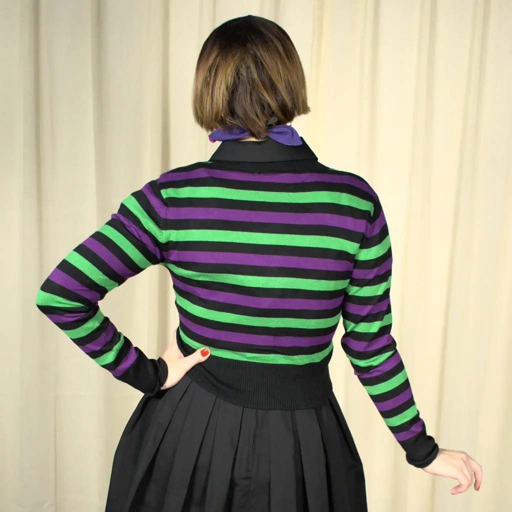 Witching Hour Striped Cardigan