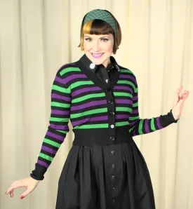 Witching Hour Striped Cardigan